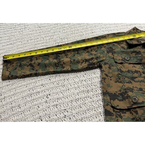 Rothco BDU Shirt Camo Military Jacket Kids Unisex Large 1128-0-654 Green Brown - Picture 5 of 7